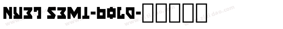 Nyet Semi-Bold字体转换